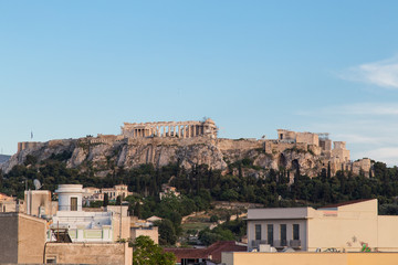 Fototapeta na wymiar Detail of Athens, capital of Greece