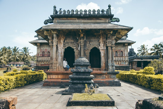 Old ancient hindu temple, Indian heritage, holy place