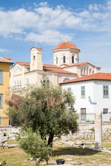 Detail of Athens, capital of Greece
