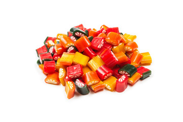 Citrus colorful candies. Jelly sweets,