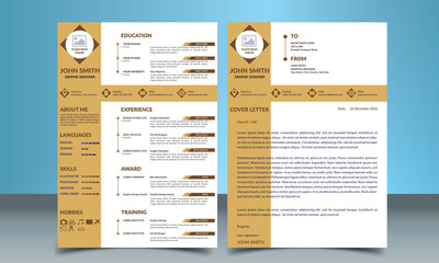 professional Resume-cv template design for job
