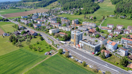 Rüfenacht BE im Kanton Bern, Schweiz