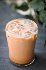 milk tea or iced tea