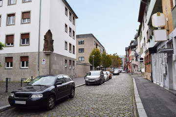 Fototapeta na wymiar Cityscape of Mainz, Rhineland-Palatinate, Germany