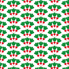 seamless pattern with beet