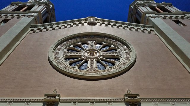 Ornate Church Window - Powered by Adobe