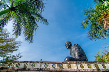Phuket, Thailand - February, 2020: Chalong Temple In Phuket, Thailand, Beautiful Temple In Phuket...