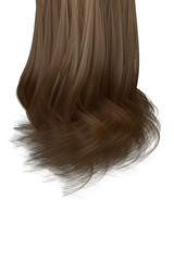 Fototapeta premium Blond hair curly