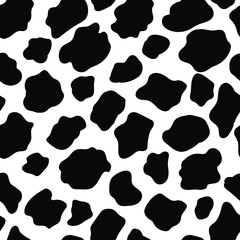 cow texture pattern repeated seamless black and white milk chocolate animal jungle print spot skin fur milk day