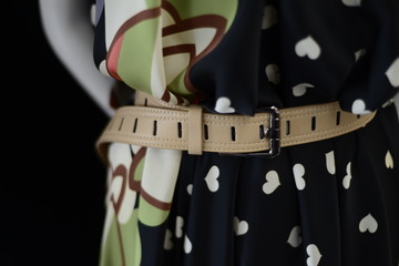 
Female belt. Close-up Photo in good quality.