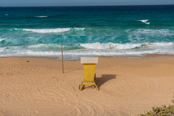 Surfers paradise island of the carnivals of Fuerteventura