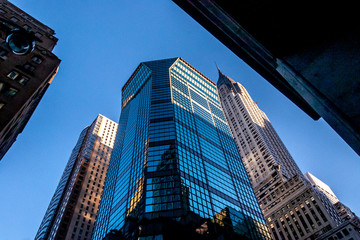 Fototapeta premium Skyscrapers in New York City