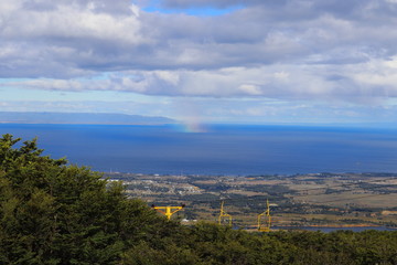 Obraz premium panoramic view of the city of Punta Arenas Chile