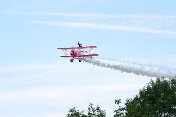 Avion biplan d'acrobatie © sirocco
