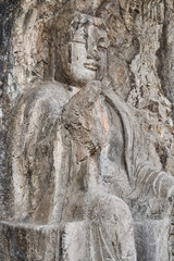 Obraz premium The Longmen Grottoes in Luoyang, Henan province, China