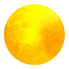 sun on a white background