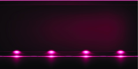 Obraz premium Background with glowing red Lights. Beautiful banner design with glowing glittering lights 