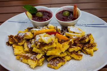 Kaiserschmarrn on the Hintertux Glacier