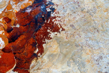 Fototapeta premium The surface of natural stone.