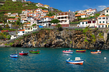 Camara de Lobos resort, Madeira island, Portugal