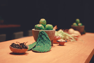 Nopales y tunas
