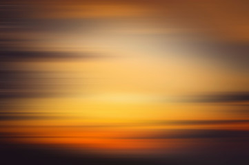 Abstract blurred background, color and sunset sky concept. Atmospheric idyllic backdrop for design.