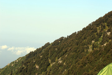 Fototapeta premium mountain landscape with blue sky