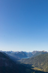 view from the mountain