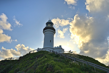 Cape Byron Light near the town of Byron Bay