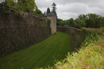 Douve ch&acirc;teau fort m&eacute;di&eacute;val France
