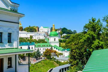 Naklejka premium Buildings of the Kiev Pechersk Lavra in Kiev, Ukraine