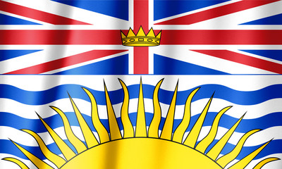 Canadian provinces flags series - British Columbia