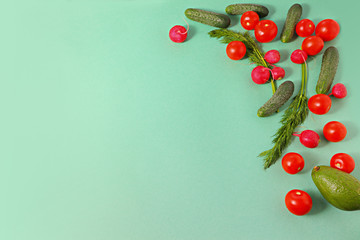 fresh fruits vegetables in box healthy naturally food