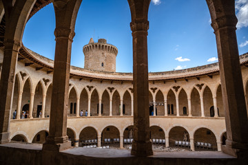 Bellver castle - medieval fortress in Palma de Mallorca, Balearic Islands © Zoltan