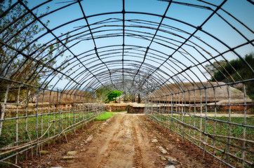 Naganeupseong Folk Village is located in Nagan-myeon, Suncheon, Jeollanam-do, South Korea. 04-07-2017