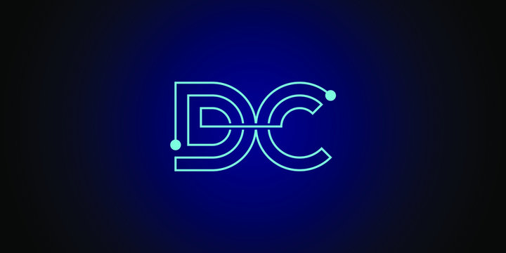 Logo Design Combinations Letter of D and C