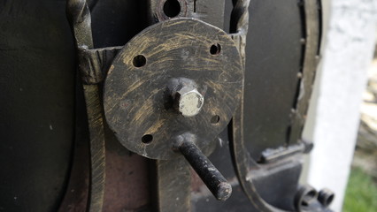 close up of a lock