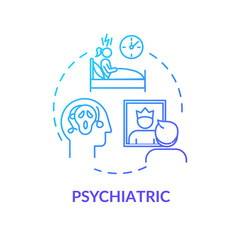 Psychiatric concept icon