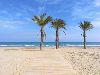 Obraz premium empty beach