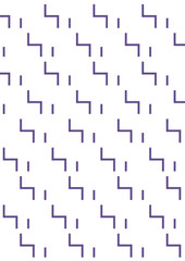 purple zig zag canvas texture in white background 