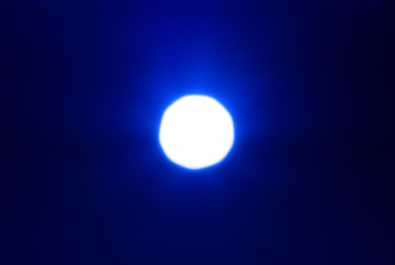 blur bokeh, bokeh light, bokeh background, photo of the sun using a blue filter