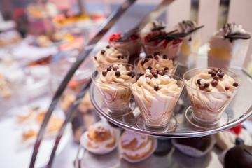 Dessert, cookies, cake at a prom, event, party