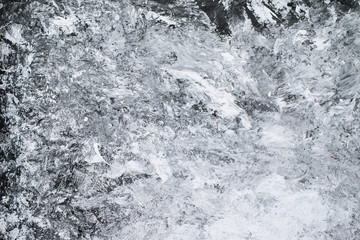 Black and white stucco texture with gradient and grunge