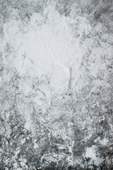 Fototapeta premium Black and white stucco texture with gradient and grunge
