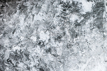 Black and white stucco texture with gradient and grunge