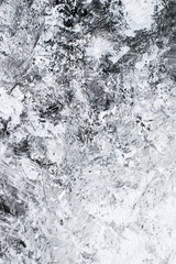 Black and white stucco texture with gradient and grunge