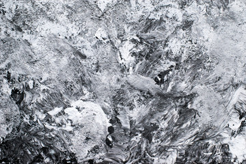 Black and white stucco texture with gradient and grunge