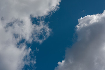 Sky in the clouds