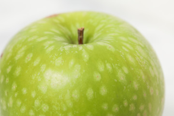 fresh green apple healthy fruit studio light