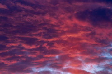 Vivid color of sky in Bohinj